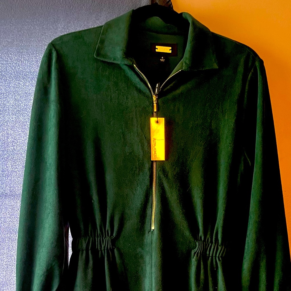 Size 4 - runs to size 6 Emerald Green old school dress-by Alexa Admor